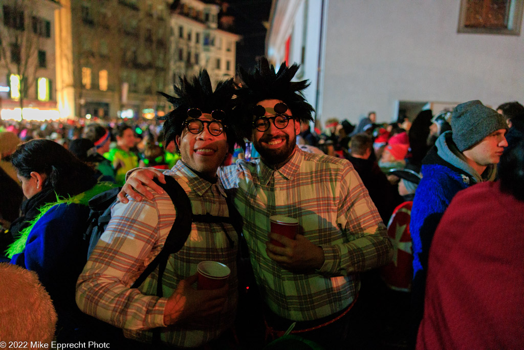 Kapellplatz; Luzerner Fasnacht 2022; SchmuDo; Tagwache