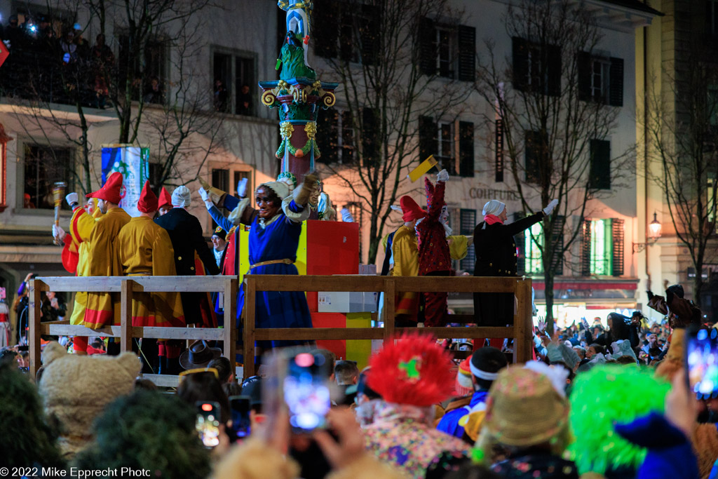 Kapellplatz; Luzerner Fasnacht 2022; SchmuDo; Tagwache