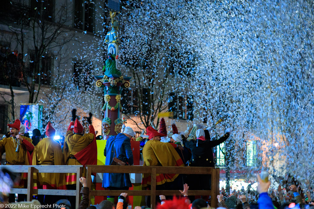 Kapellplatz; Luzerner Fasnacht 2022; SchmuDo; Tagwache