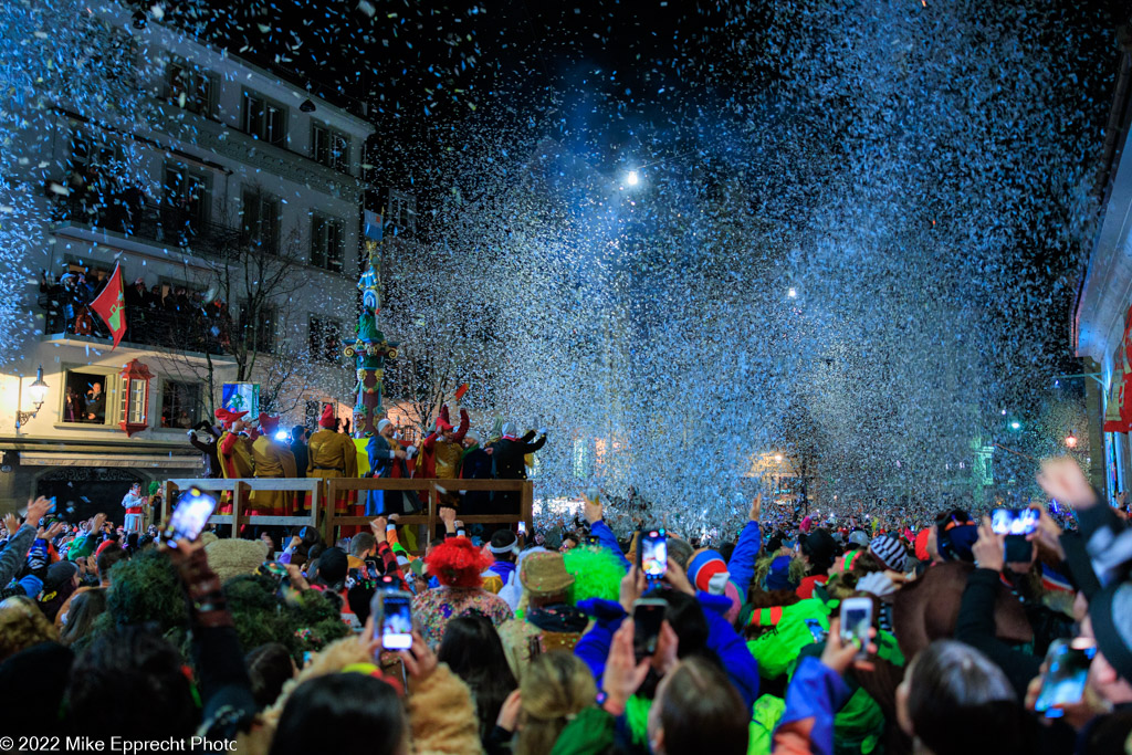 Kapellplatz; Luzerner Fasnacht 2022; SchmuDo; Tagwache