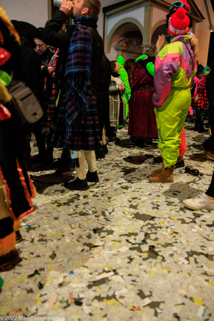 Kapellplatz; Luzerner Fasnacht 2022; SchmuDo; Tagwache