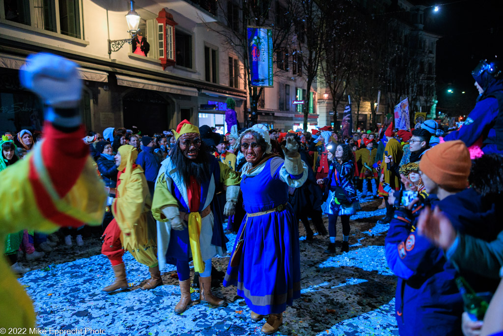 Kapellplatz; Luzerner Fasnacht 2022; SchmuDo; Tagwache