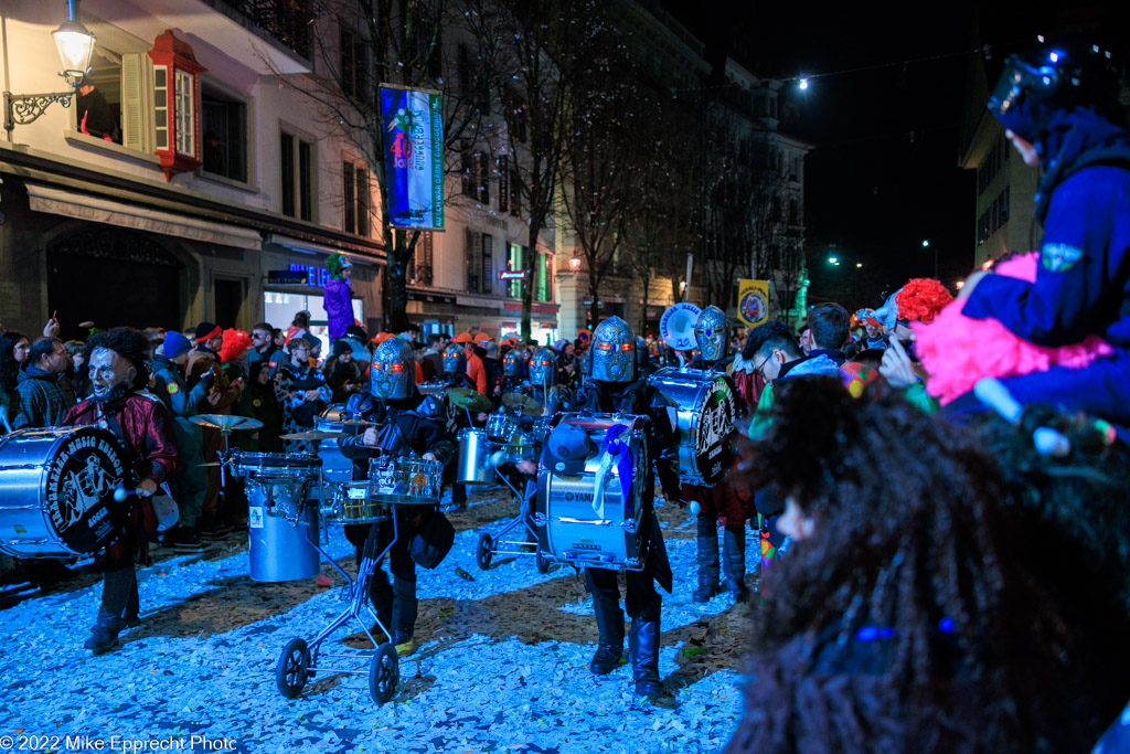 Kapellplatz; Luzerner Fasnacht 2022; SchmuDo; Tagwache